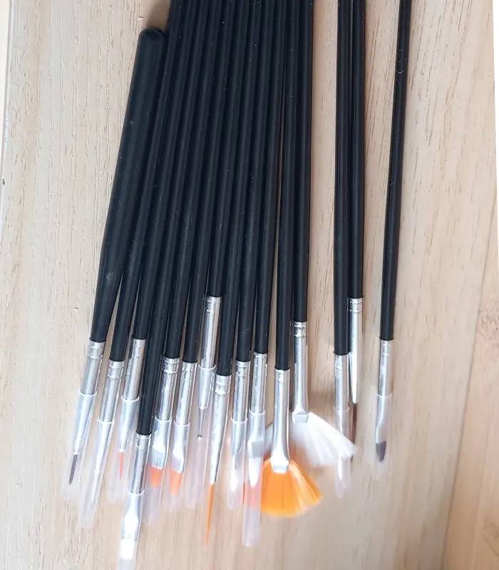 Pinceau pour nail art ongle. M.E.A Studio Aura
