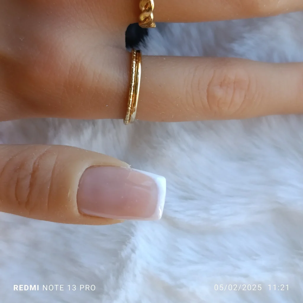 Babyboomer pour ongles. M.E.A Studio Aura