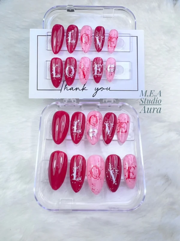Press on nails stamping. m.e.a studio aura (8)