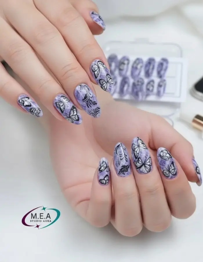 Press on nails.M.E.A Studio Aura (6)