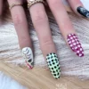 Faux ongles alice au pays des merveilles
