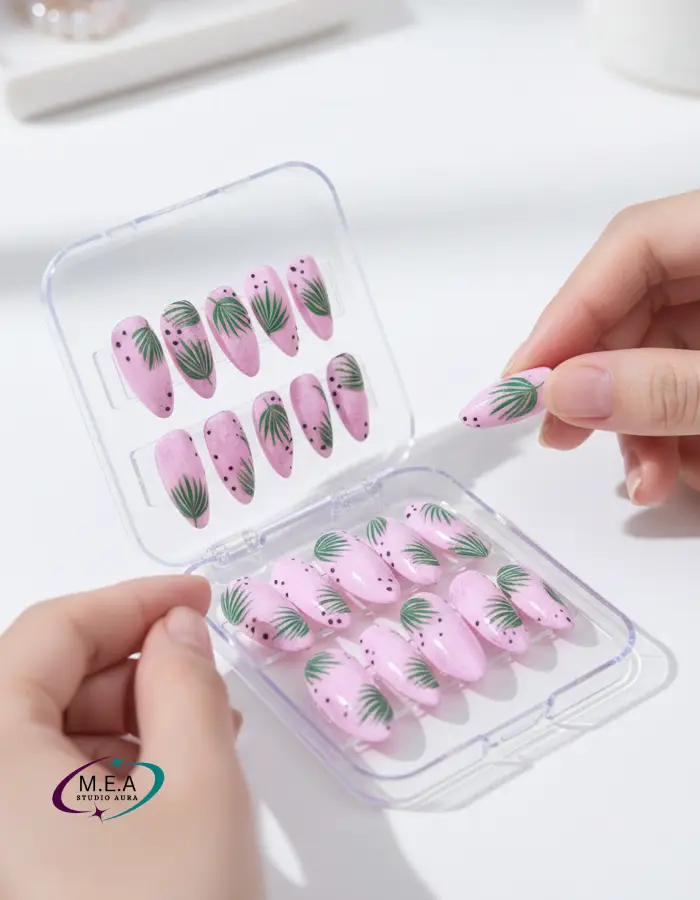 Press on nails.M.E.A Studio Aura