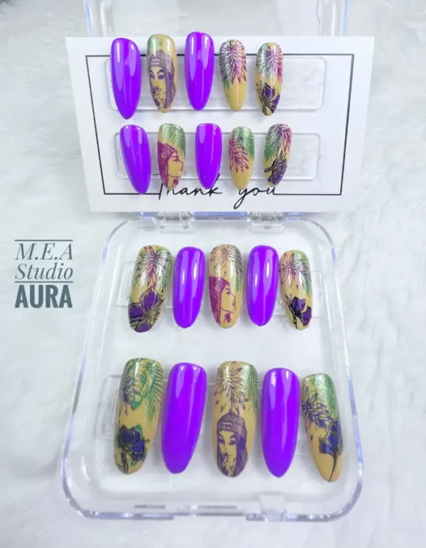 Muse Végétale – Harmonie Feuillages & Portraits