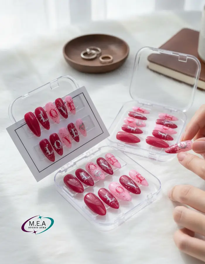 Press on nails.M.E.A Studio Aura (4)