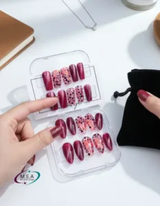 Press on nails.M.E.A Studio Aura (2)