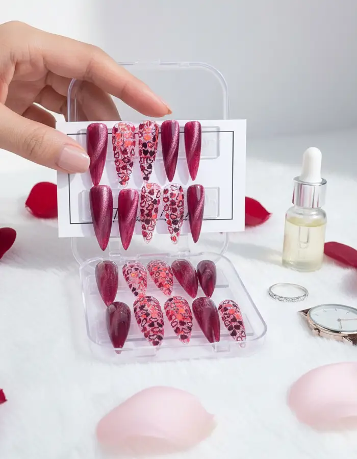 Press on nails.M.E.A Studio Aura