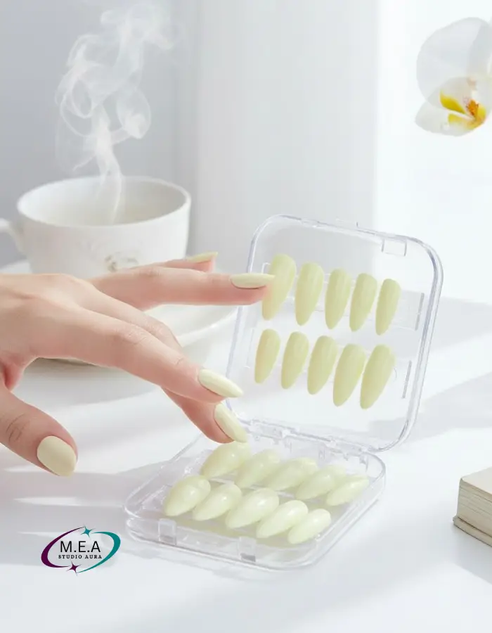 Press on nails.M.E.A Studio Aura (1)