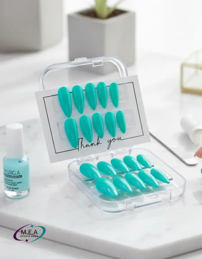 Press on nails.M.E.A Studio Aura