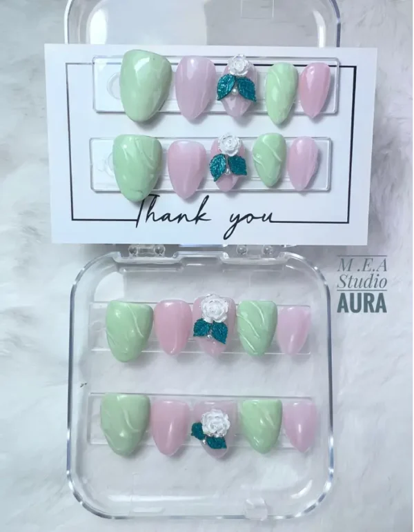 Rose Émeraude – Douceur & Relief