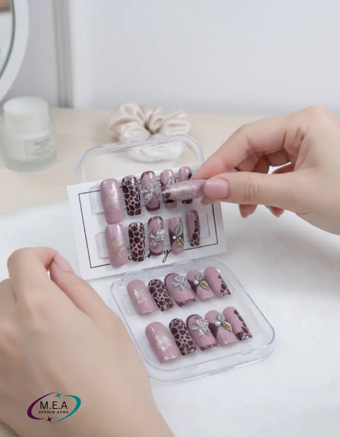 M.E.A Studio Aura. Press on nails (12)