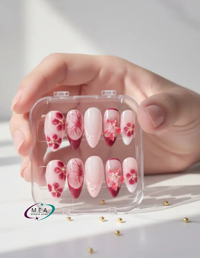 Presss on nails.M.E.A Studio Aura (1)