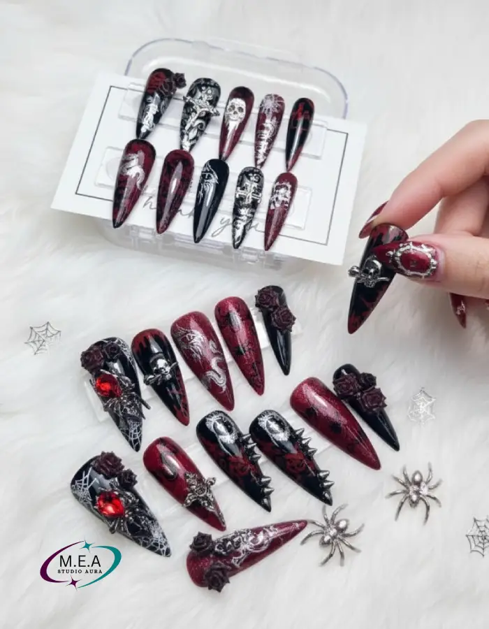 Presss on nails.M.E.A Studio Aura (3)