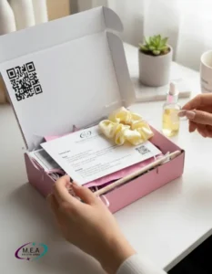 Press on nails. M.E.A Studio Aura. Press on nails de couleur rose (11)