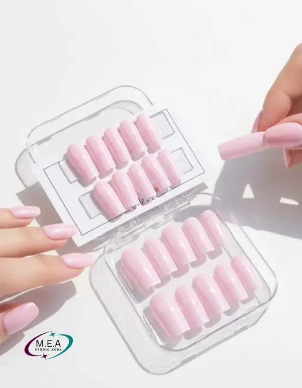 Rose Délicate – Micro French & Élégance Douce